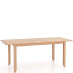 Natural Oak Extending Dining Table 200cm - Image 3