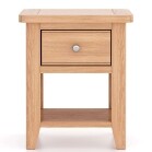 Natural Oak Lamp Table - Image 4