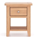 Natural Oak Lamp Table - Image 4