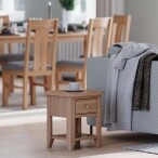 Natural Oak Lamp Table - Image 5