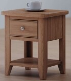 Natural Oak Lamp Table - Image 6