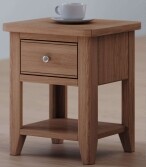 Natural Oak Lamp Table - Image 6