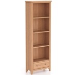 Natural Oak Large Bookcase - Image 2