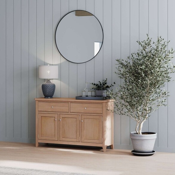Natural Oak Large Sideboard