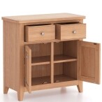 Natual Oak Small Sideboard - Image 2