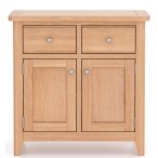 Natual Oak Small Sideboard - Image 3