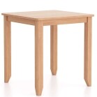 Natual Oak Square Dining Table - Image 3