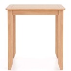 Natural Oak Square Dining Table - Image 4