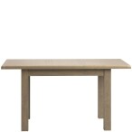 Smoked Oak Ext Dining Table 120/160 - Image 3