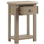 Smoked Oak Hall table - Image 4
