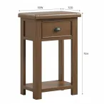 Smoked Oak Hall table