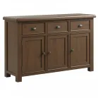 Smoked Oak Large Sideboard 3 Door 3 Drawer2