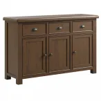 Smoked Oak Large Sideboard 3 Door 3 Drawer2