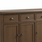 Smoked Oak Large Sideboard 3 Door 3 Drawer2