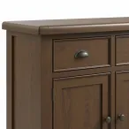Smoked Oak Large Sideboard 3 Door 3 Drawer2