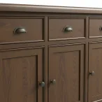 Smoked Oak Large Sideboard 3 Door 3 Drawer2