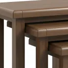 Smoked Oak Nest Of 3 Tables