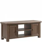 Smoked Oak Plasma Tv Unit