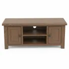 Smoked Oak Plasma Tv Unit