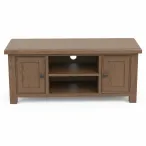 Smoked Oak Plasma Tv Unit