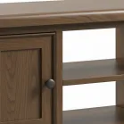 Smoked Oak Plasma Tv Unit