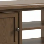 Smoked Oak Plasma Tv Unit