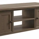 Smoked Oak Plasma Tv Unit