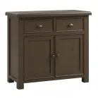 Smoked Oak Small Sideboard