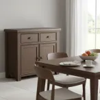 Smoked Oak Small Sideboard