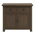 Smoked Oak Small Sideboard