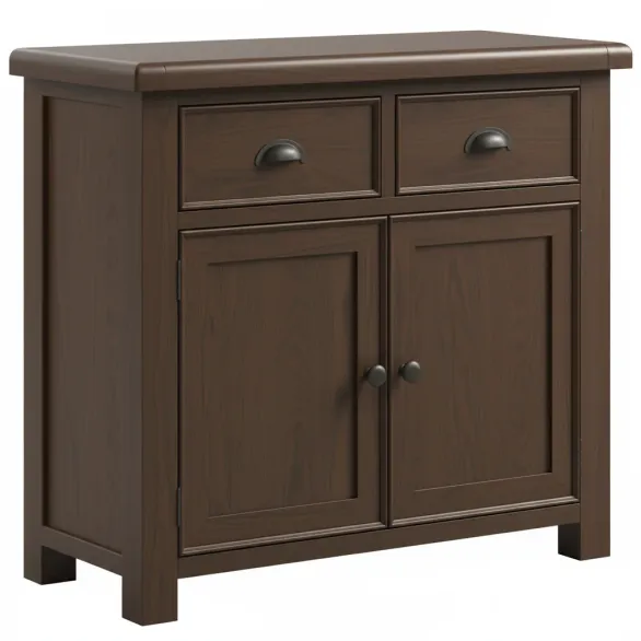 Smoked Oak Small Sideboard