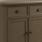 Smoked Oak Small Sideboard