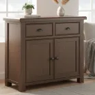Smoked Oak Small Sideboard
