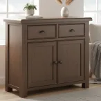 Smoked Oak Small Sideboard