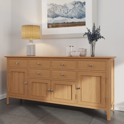Long Oak Sideboard