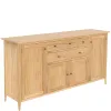 London Oak Long Sideboard - Image 4
