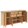 London Oak Long Sideboard - Image 7