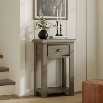 Smoked Oak Hall table