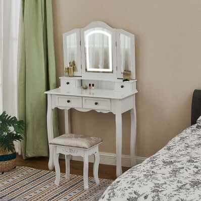 White Dressing Table