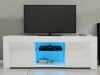 White High Gloss TV unit