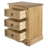 3 Drawer Bedside Cabinet