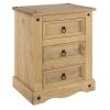 3 Drawer Bedside Cabinet