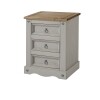 Grey Bedside Cabinet