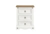 3 Drawer Bedside Cabinet
