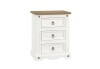3 Drawer Bedside Cabinet