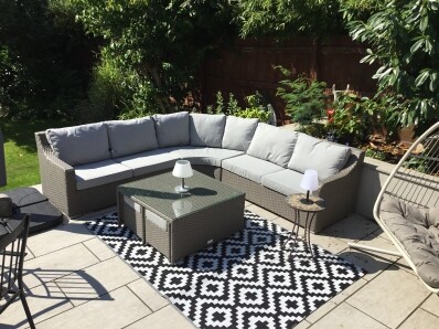 Corner Garden Sofa