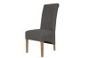 Scroll Back Chair - Dark Grey - Image 4