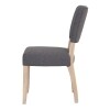 Fabric Dining Chair - Grey - Image 5