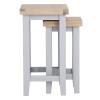 Modern Grey Nesting Tables Set - Stylish Space-Saving Furniture - Image 5
