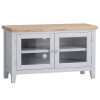 Stylish Grey and Oak TV Unit - Perfect for Modern Living Rooms - Image 2